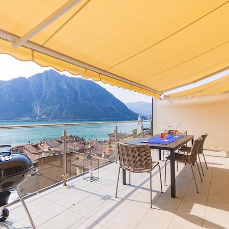 Casa Madlen - Bright Attic With Marvelous View Apartment Campione dʼItalia Екстериор снимка